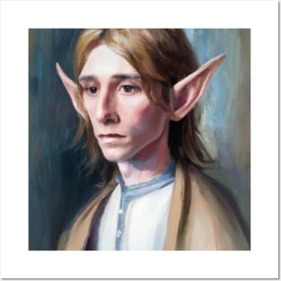 Portrait of a High Elf Posters and Art